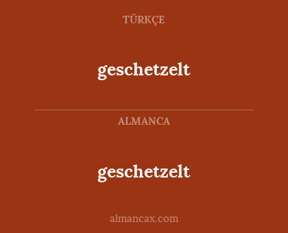 geschetzelt - geschetzelt