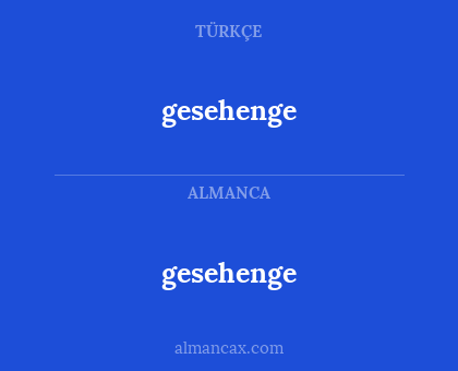 gesehenge - gesehenge