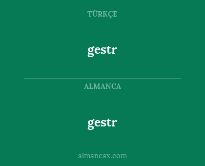 gestr - gestr