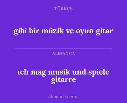gibi bir müzik ve oyun gitar - ıch mag musik und spiele gitarre