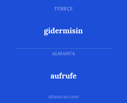 aufrufe - gidermisin
