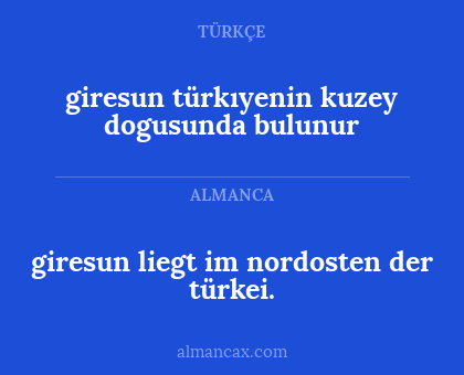 giresun türkıyenin kuzey dogusunda bulunur - giresun liegt im nordosten der türkei.
