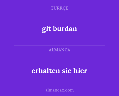 erhalten sie hier - git burdan