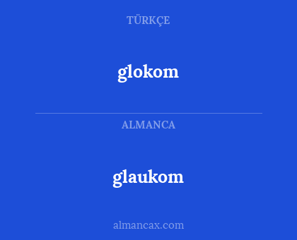 glokom - glaukom