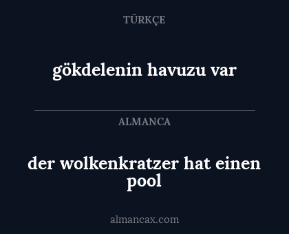 der wolkenkratzer hat einen pool - gökdelenin havuzu var