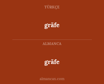 gräfe - gräfe
