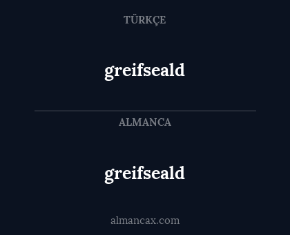 greifseald - greifseald