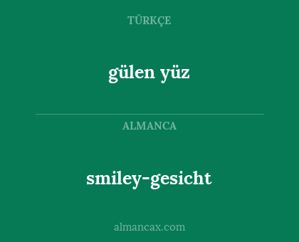 gülen yüz - smiley-gesicht
