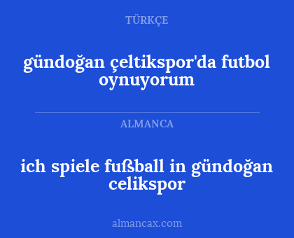 gündoğan çeltikspor'da futbol oynuyorum - ich spiele fußball in gündoğan celikspor