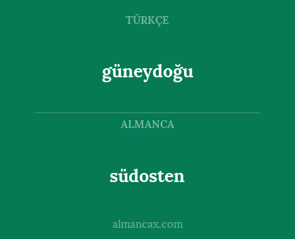 südosten - güneydoğu