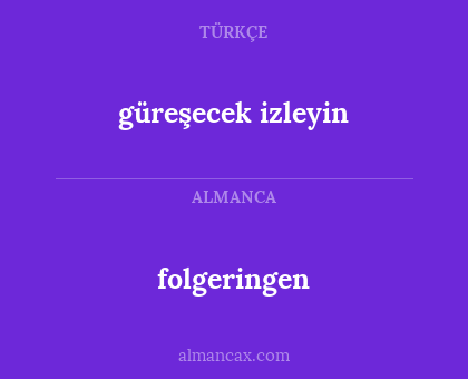 folgeringen - güreşecek izleyin