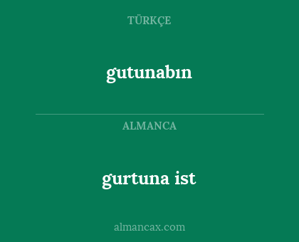 gurtuna ist - gutunabın