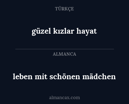leben mit schönen mädchen - güzel kızlar hayat