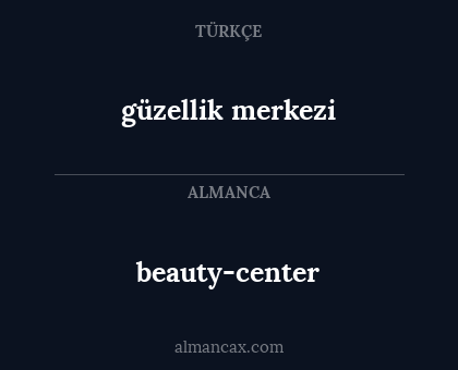 güzellik merkezi - beauty-center