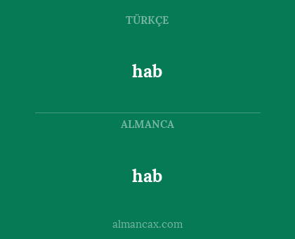 hab - hab