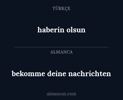 haberin olsun - bekomme deine nachrichten