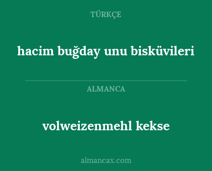 volweizenmehl kekse - hacim buğday unu bisküvileri