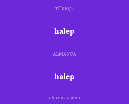 halep - halep