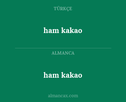 ham kakao - ham kakao