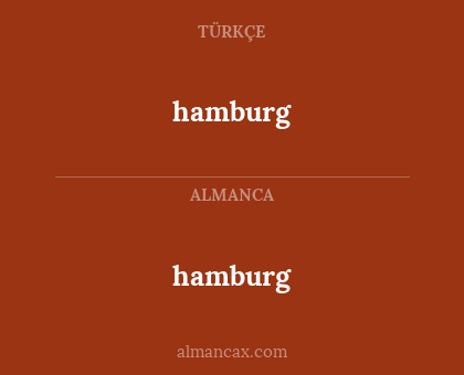 hamburg - hamburg