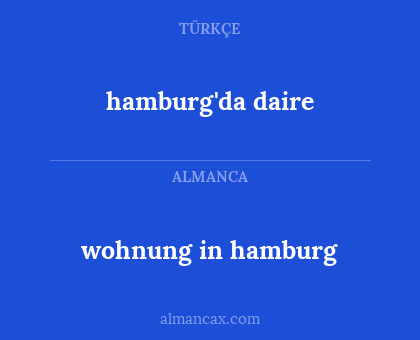 wohnung in hamburg - hamburg'da daire