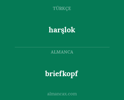 briefkopf - harşlok