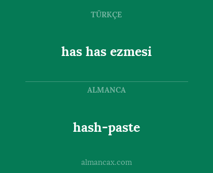 has has ezmesi - hash-paste