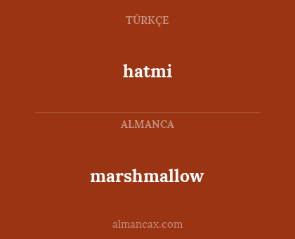marshmallow - hatmi
