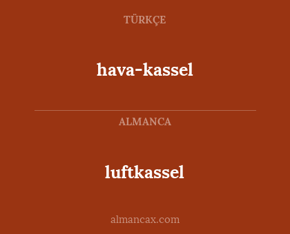 hava-kassel - luftkassel