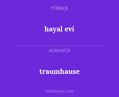 traumhause - hayal evi