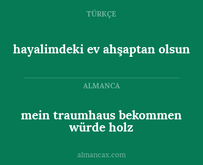 hayalimdeki ev ahşaptan olsun - mein traumhaus bekommen würde holz