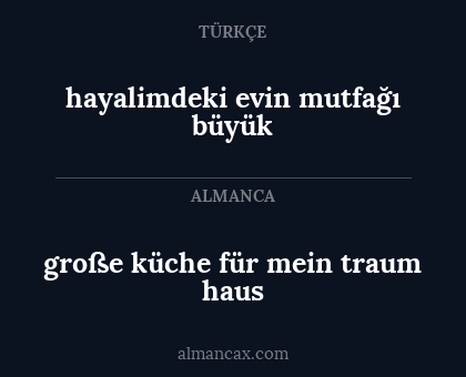 hayalimdeki evin mutfağı büyük - große küche für mein traum haus