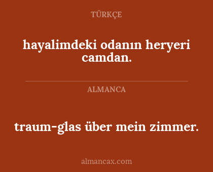 traum-glas über mein zimmer. - hayalimdeki odanın heryeri camdan.