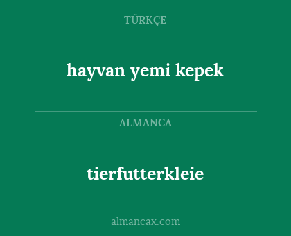 hayvan yemi kepek - tierfutterkleie
