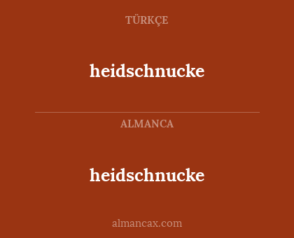 heidschnucke - heidschnucke