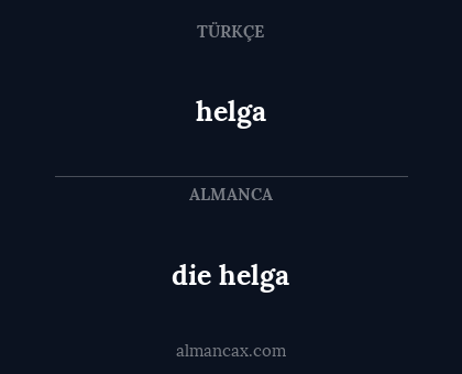 die helga - helga