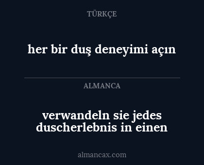 verwandeln sie jedes duscherlebnis in einen - her bir duş deneyimi açın