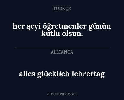 her şeyi öğretmenler günün kutlu olsun. - alles glücklich lehrertag