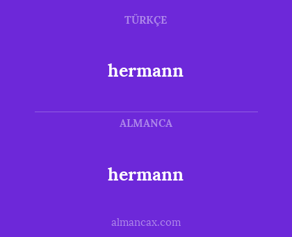 hermann - hermann