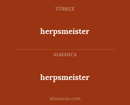 herpsmeister - herpsmeister