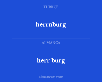 herrnburg - herr burg