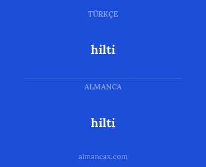 hilti - hilti