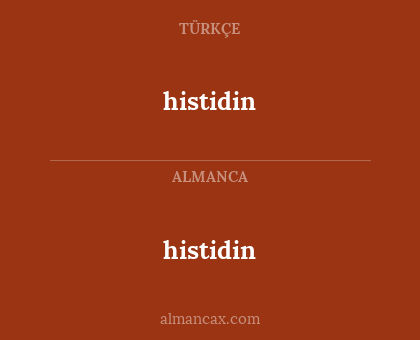 histidin - histidin