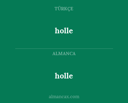 holle - holle