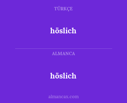 höslich - höslich