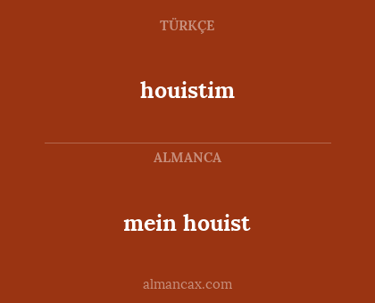 houistim - mein houist