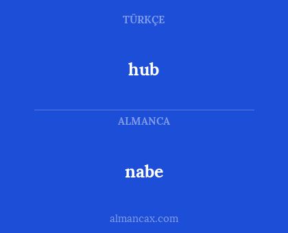 nabe - hub