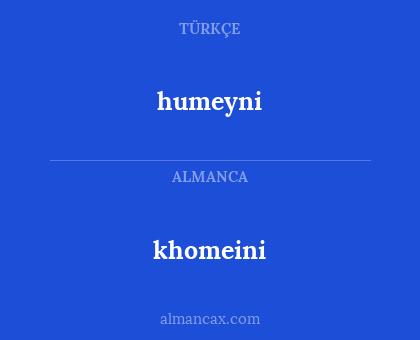 humeyni - khomeini