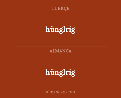 hünglrig - hünglrig