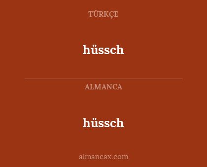 hüssch - hüssch